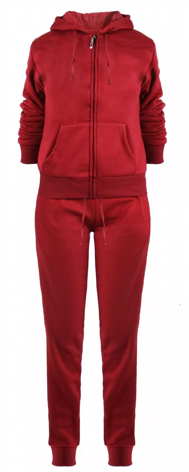 Women's sweatshirt and sweatpants 2PC set-Plus Size- Style #LJS100- $13.90/Unit - PLEASE SEE DESCRIPTION — Red