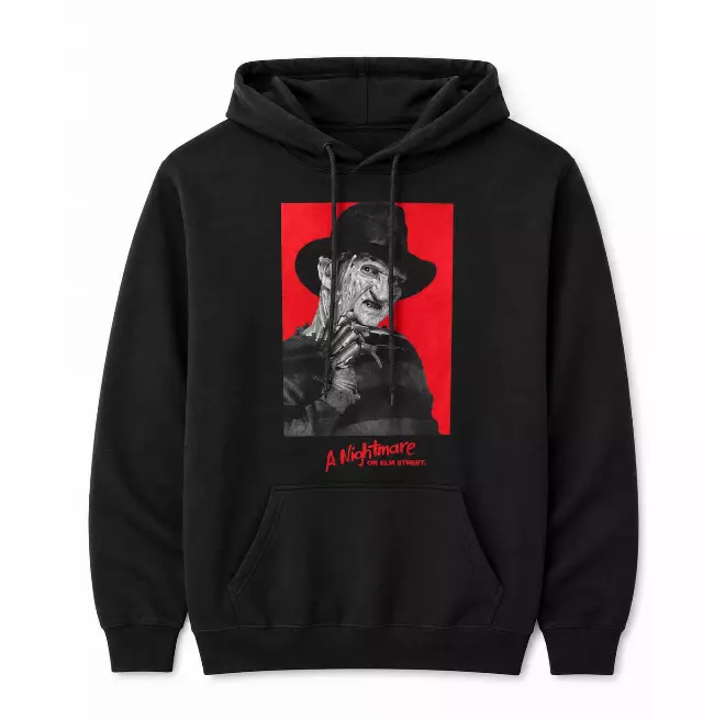 A NIGHTMARE ON ELM STREET FREDDY HOODIE BLACK