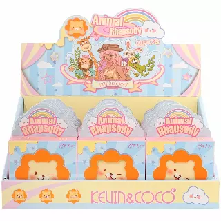 Kevin & Coco Animal Rhapsody Lip Mask - Wholesale Display 24 Units (KC1358)