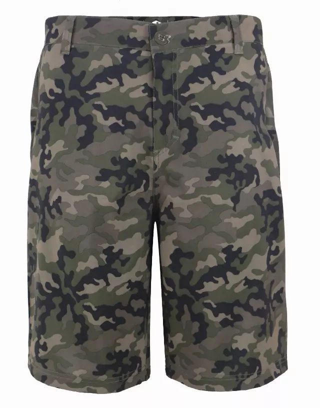 Men's Amphibian Shorts Quick Dry Camo Design- Style #MP305-$8.00/Unit - 24 PIECES - PLEASE SEE DESCRIPTION — Green Camo