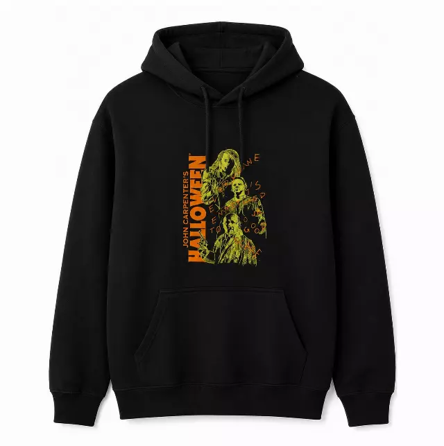 HALLOWEEN HORROR MOVIE HOODIE BLACK