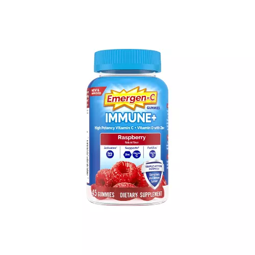 Emergen C Immune Support Gummies – Vitamin D Plus 750 mg Vitamin C | 45 Count