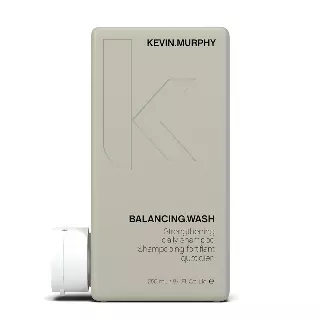 KEVIN.MURPHY BALANCING.WASH – Strengthening Daily Shampoo – For Normal & Oily Hair – Antioxidant Shampoo – Colour Safe Hair Care – Sulphate & Paraben Free – 250 mL / 8.4 fl oz