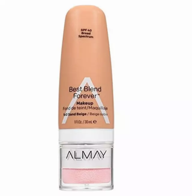 Almay Best Blend Forever Makeup, Sand Beige, 1 fl oz
