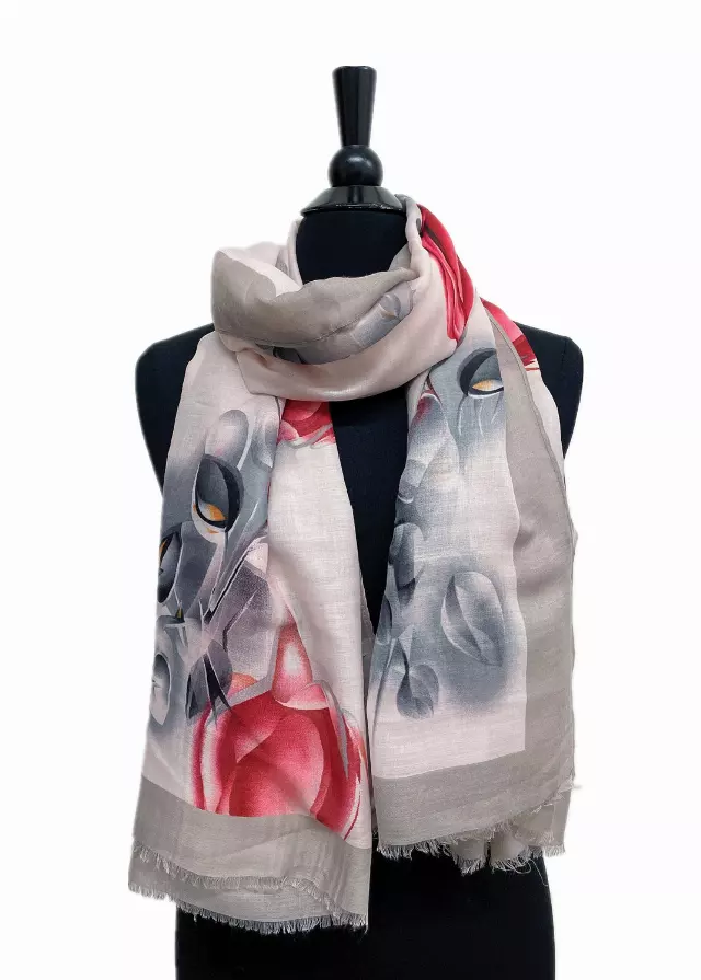 A201 Spring Lightweight Fashion Scarf — Silver