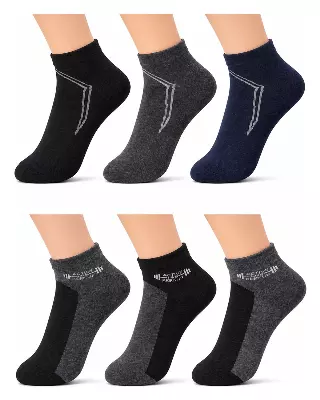 Boys' Socks #3219M (Dozen) — Assorted / Sock Size 10-13