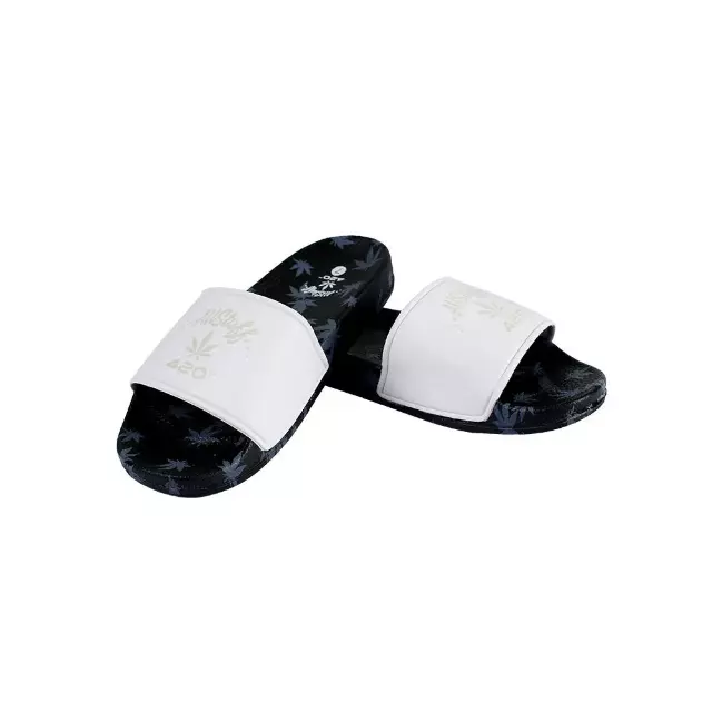 Himpy Slides - Mens Domina Black Sandal - 1 Pair Per Pack — 10