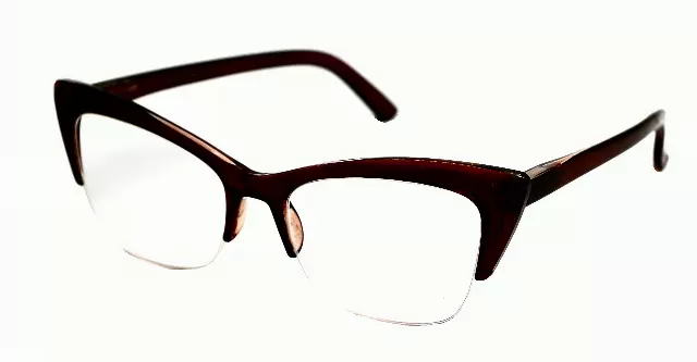 R7004 Cat eye blue light reading glasses — +3.00 (1dz)