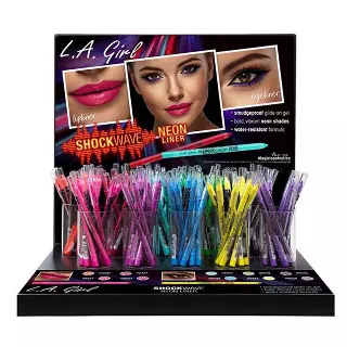 L.A. Girl Shockwave Neon Liner - Wholesale Display 120 Units (GPD281)
