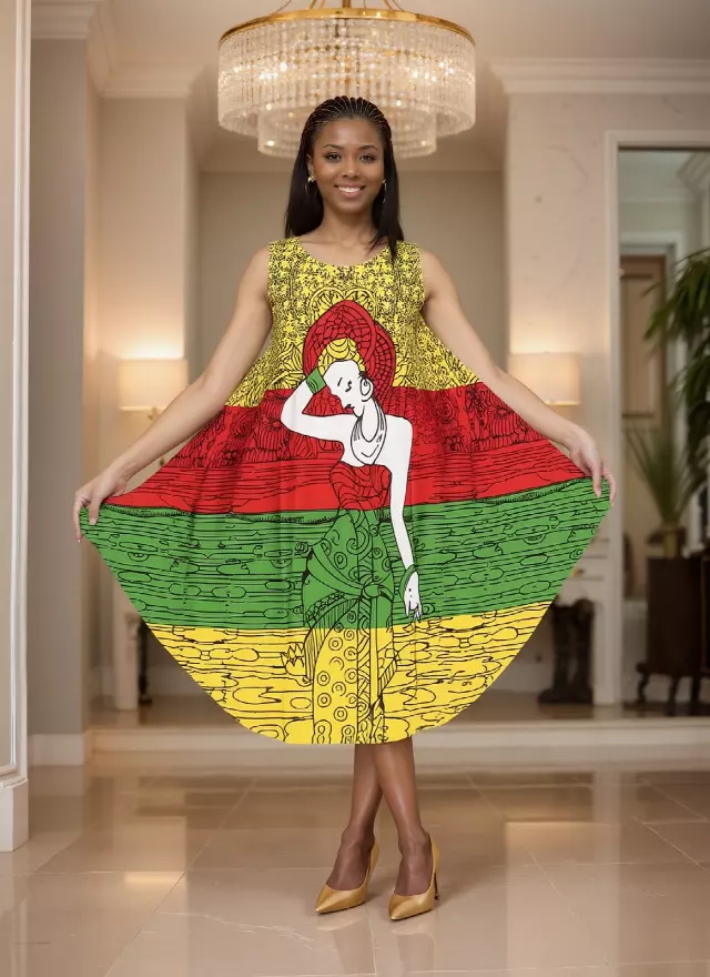 PNA-7004 -Lady Figure Umbrella Dress - (6-PCS PRE-PACK) ($8 Each)