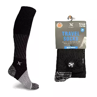 Travel Socks - Gray — Small/Medium