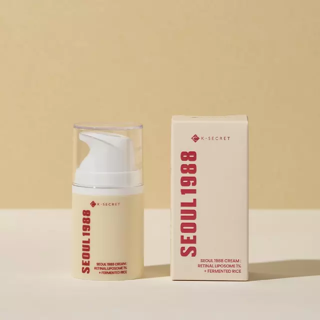 K-SECRET SEOUL 1988 Cream : Retinal Liposome 1% + Fermented Rice - 1.69 fl oz