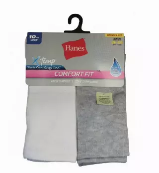 #6-H-1635 Women’s Crew Socks – $5.00 Per 10 Pair Pack (7 Packs)
