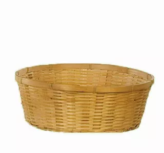 MS1501-12NH – 12” Round Bamboo-No Liner- “each” Min 12 – Case 50 pcs
