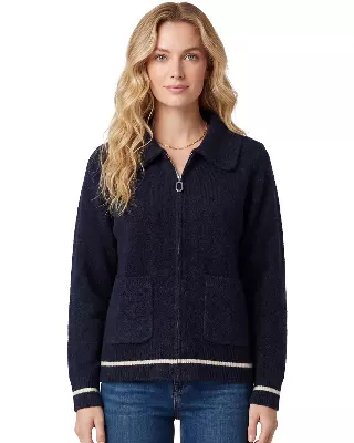Ladies Sweater Jacket #30 — Black / S/M-L/XL