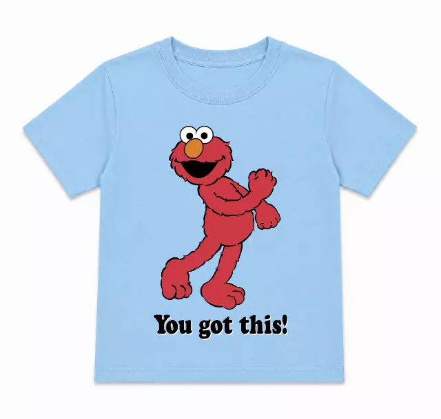 YOUTH SESAME STREET ELMO YOU GOT THIS T-SHIRT LT BLUE