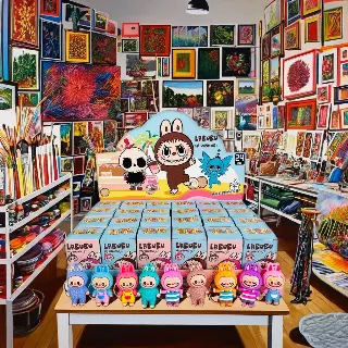 🎁 Labubu Blind Box Collectible Set – “Labubu Is Coming!” (24 pcs) — SIMGLE RANDOM