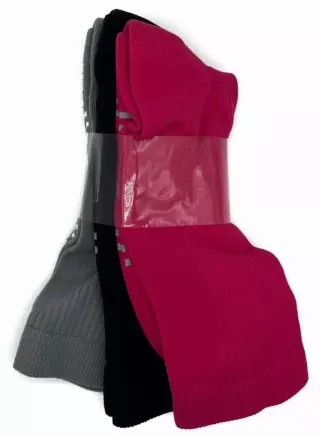 #9-1016 Men’s Microfiber Crew Socks – $1.60 Per 3 Pair Pack (20 Packs)