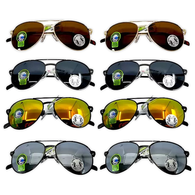 Sunglasses Sungear Assortment - 8 Pieces Per Pack 50256