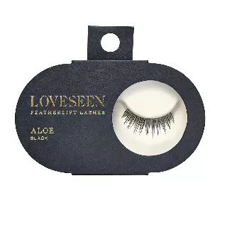 WHOLESALE LOVESEEN FEATHERLIFT LASHES FALSE EYELASHES - ALOE (BLACK) - 48 PIECE LOT