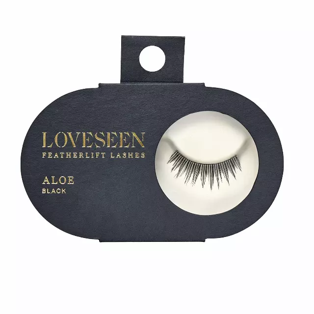WHOLESALE LOVESEEN FEATHERLIFT LASHES FALSE EYELASHES - ALOE (BLACK) - 48 PIECE LOT