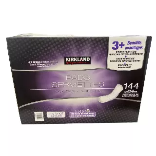 Kirkland Signature Incontinence Pads 4/36 packs