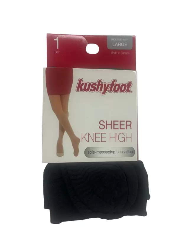 #6-KF-5324 ‘Kushyfoot’ Sheer Knee High – $.15 per pair (72 Pairs)