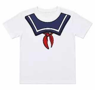 GHOSTBUSTERS MARSHMELLOW MAN COSTUME T-SHIRT WHITE