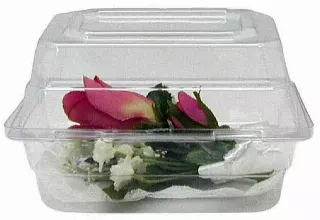 FS543 – 4.5”x3.75”x4” deep Boutonniere box (50 ct)-“Box” Case 10 packs