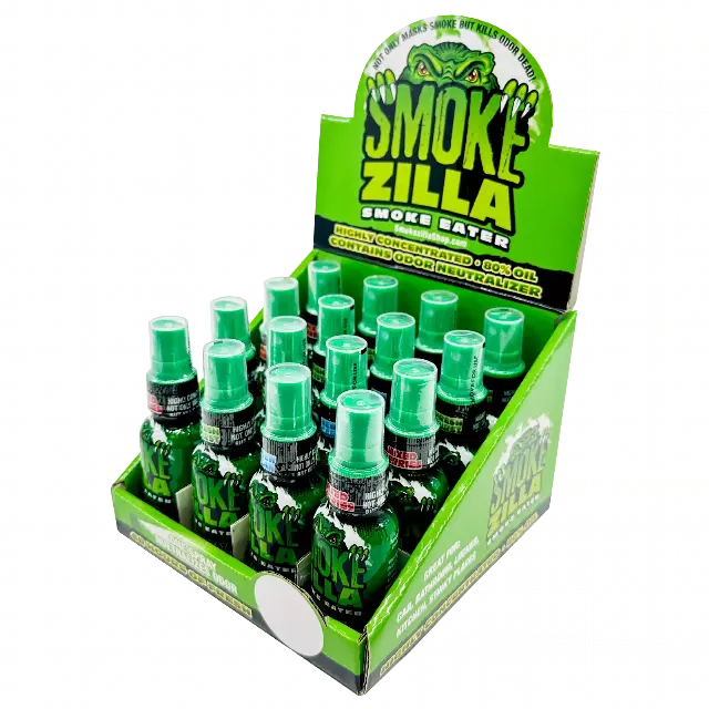 Air Freshener Smoke Eater Spray - 16 Pieces Per Retail Ready Display 22623