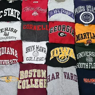 Wholesale College & University Sweatshirts (10 Pieces) — Crewnecks/Hoodies