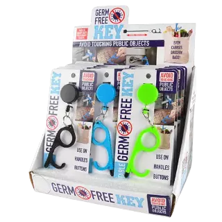Germ Free Key 18 Pieces Per Retail Ready Display 21696