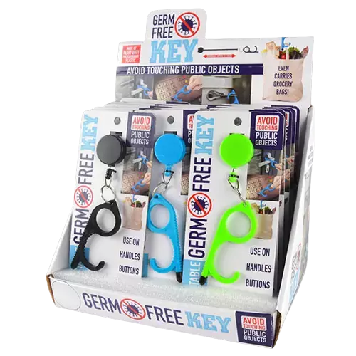 Germ Free Key 18 Pieces Per Retail Ready Display 21696