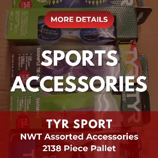 TYR SPORT | Assorted Men's, Women's & Kid's Accessories | NWT | 2138 Pieces | Pallet #PA-664