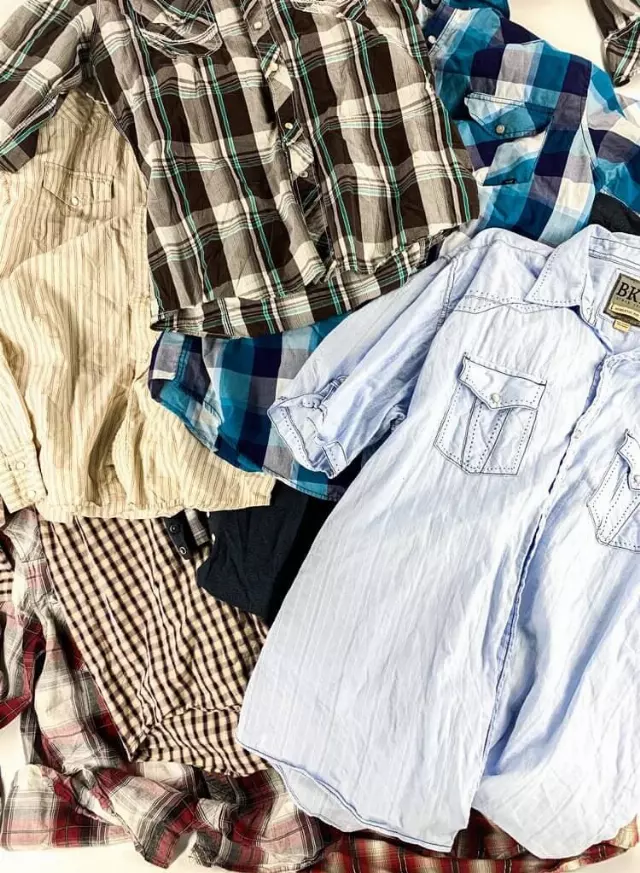 Vintage & Modern Men's Western Shirt Mix of 20