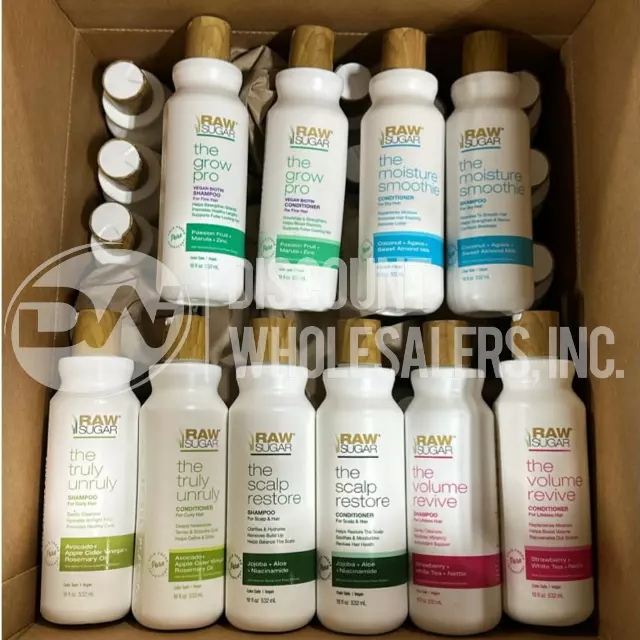 Raw Sugar Shampoo and Conditioner Mix · 150 units · 18 fl oz