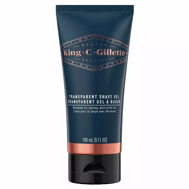 King C Gillette Transparent Shave Gel White Tea & Argan Oil