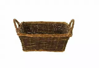 MS1526 – 10” Square Unpeeled Willow Tray W/Liner-“each” Min 12 – Case 40 pcs