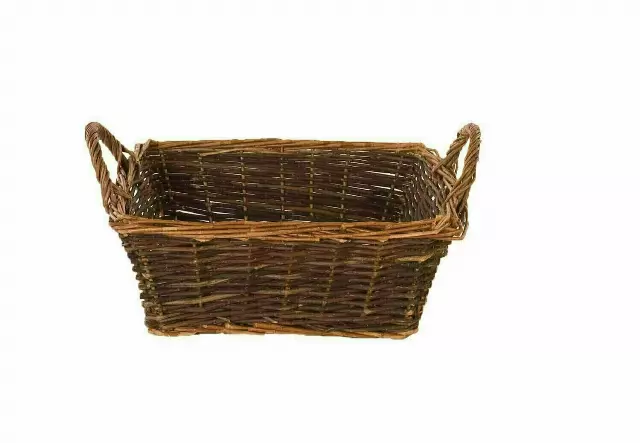 MS1526 – 10” Square Unpeeled Willow Tray W/Liner-“each” Min 12 – Case 40 pcs