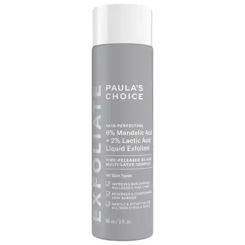 WHOLESALE PAULA'S CHOICE SKIN PERFECTING 6% MANDELIC ACID + 2% LACTIC ACID LIQUID EXFOLIANT 3 OZ - 48 PIECE LOT