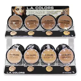 L.A. Colors Bronzer - Wholesale Display 72 Units (CAD449.1)