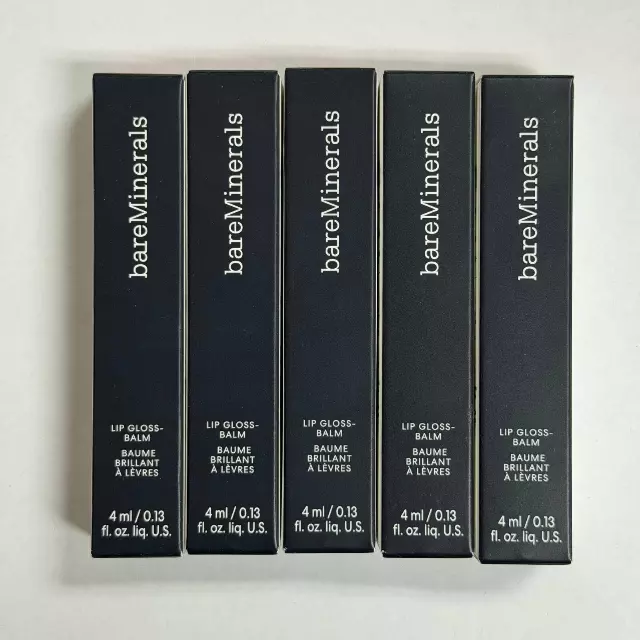 WHOLESALE BAREMINERALS LIP GLOSS-BALM PACKAGE #1 - ASSORTED COLORS - 48 PIECE LOT