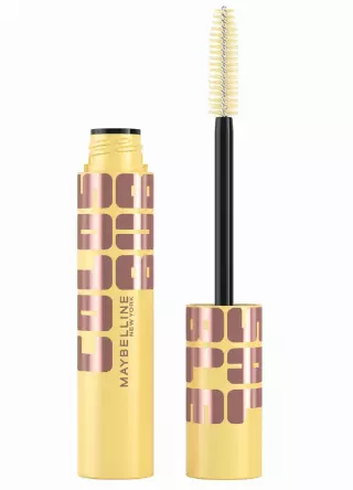 Maybelline The Colossal Bubble Washable Mascara, Buildable Mascara Volume and Length Formula for Bold, Separated Lashes, Very Black, 1 Count