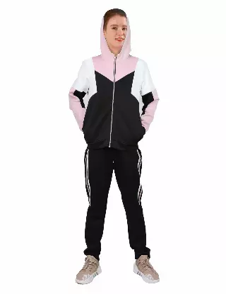 Women's Sweatshirt and Sweatpants 2PC Set- Style #LJS600-$14.00/Pc - 12PCS/CS - PLEASE SEE DESCRIPTION — Black