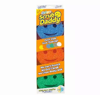 Scrub Daddy Color Sponges - 3 Count