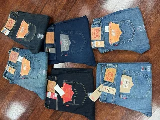 Denim pallet — 250 pcs, jeans and denim jackets