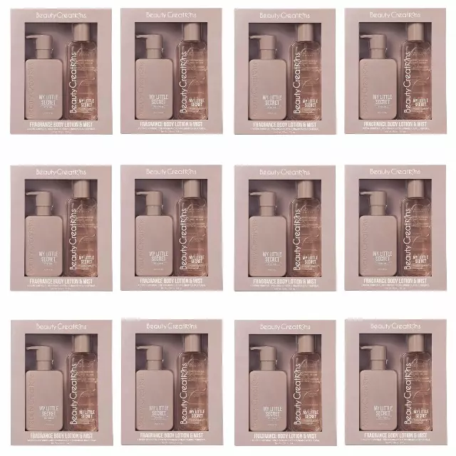 Beauty Creations Fragance Body Lotion & Mist My Little Secret - Wholesale 12 Sets (BLBSSET-11)