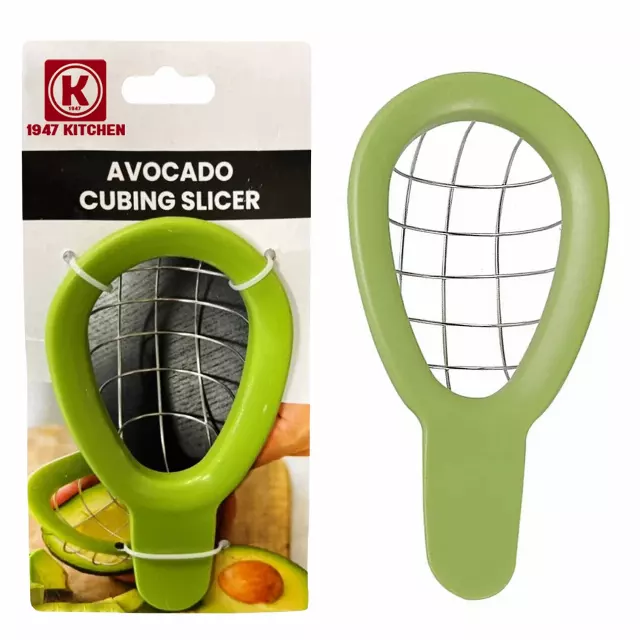 Stainless Steel Easy Avocado Slicer And Perfect Cubing Tool