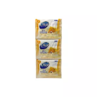 Dial Complete Beauty Bar Soap - 2 in 1 Moisturizing & Antibacterial, 6-bar pack
