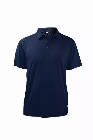 Men's Short Sleeve Polo Shirt BLACK- Style #MS016- $7.90/ Unit MINIMUM 24 PCS - PLEASE SEE DESCRIPTION - S-2XL — Navy